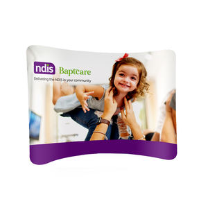 Usine directe personnalisé Tube en aluminium photomaton panneau d'affichage salon Tension tissu toile de fond support taie d'oreiller directement vendu - Product Image 4