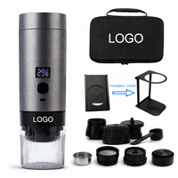 Machine à café portable OEM ODM personnalisée, intelligente, sans fil, rechargeable par USB, pour café chaud ou froid, 3 en 1, pour la maison, le camping en plein air