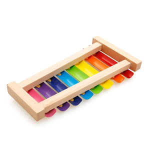 <span class=keywords><strong>Xylophone</strong></span> à 8 notes, 8 notes colorées arc-en-ciel, instrument de percussion en bois <span class=keywords><strong>chromatique</strong></span> pour enfants et tout-petits - Product Image 4