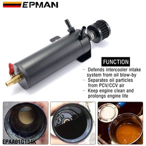 Tanque de Depósito de Aceite con Deflectores EPMAN de 750 ml, Filtro de Respiración Universal con Válvula de Drenaje, 2 Puertos, Aluminio EPAA01G154K - Product Image 5