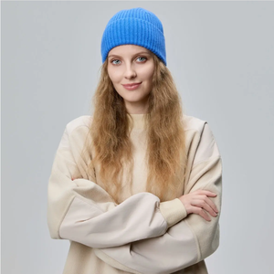 Wholesale Multi Color Solid Ribbed Knitted Beanie Unisex <b>Warm</b> Winter Cuffed Skull Cap - Product Image 3