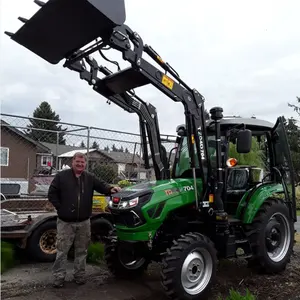 Tavol Nieuwe Ontwerp Rode Kleur 50hp 60hp 70hp Tractor Voor Landbouw