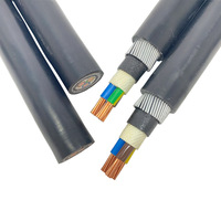 Cables de alimentación YJV32 cable de acero cable blindado 3 núcleos XLPE 4 núcleos cable de cobre subterráneo cables eléctricos de construcción italiana