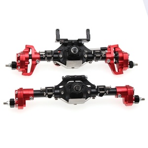 <span class=keywords><strong>Kit</strong></span> d'essieu pour <span class=keywords><strong>portail</strong></span> métallique, avant et arrière, pour Axial SCX10 II 90046 90047 313mm, pièce de mise à niveau de voiture 1/10 RC - Product Image 1
