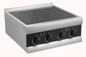 Table de cuisson à induction commerciale à commande par bouton rotatif, 4 brûleurs, 3500W*4, avec zones AM-CDT401, cuisinière à induction commerciale AM-CDT - Product Image 3