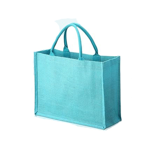 Natural Reusable Recycled <b>Gift</b> Bridesmaid Diy Shopping Wedding Jute Beach <b>Bag</b> <b>Large</b> - Product Image 2