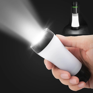 2in1Flashlight and Camping Lamp <b>Rechargeable</b> LED Camping Light Portable Outdoor Adventures - Product Image 1