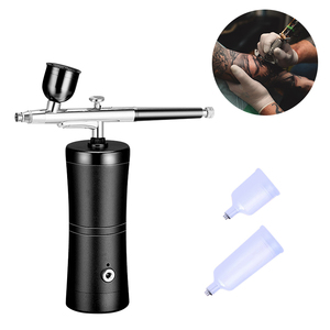 Kit <span class=keywords><strong>de</strong></span> pistolet aérographe sans fil <span class=keywords><strong>pour</strong></span> barbier, <span class=keywords><strong>cabine</strong></span> <span class=keywords><strong>de</strong></span> <span class=keywords><strong>peinture</strong></span>, décoration <span class=keywords><strong>de</strong></span> gâteaux, machines d'aérographe, solution <span class=keywords><strong>de</strong></span> bronzage <span class=keywords><strong>pour</strong></span> shorts - Product Image 2