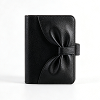 Planificador de Presupuesto A5 A6 A7 con Anillas y Diseño de Lazo, el Más Vendido, Personalizado de Fábrica, con Paquete de Regalo, Cartera Planificadora de Presupuesto