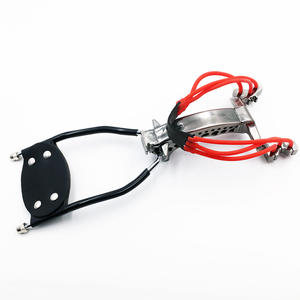 Neue Leistungsstarke Steinschleuder für die Jagd im Freien, Faltbare Schleuder mit Handgelenkstütze und Gummiband, Katapult - Product Image 3