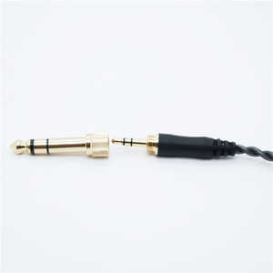 Cable de repuesto para auriculares QDC, Cable de Audio de cobre plateado de 1,2 m para Dmagic Solo Chameleon V3 Tiger - Product Image 1