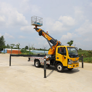 Dongfeng New Custom 10-45m Aerial Work Telescopic <strong>Boom</strong> 4x2 Small Bucket Platform Truck - Product Image 2
