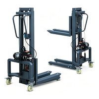 Nouveau chariot élévateur à fourche compact, portable et détachable, 300 kg, 1,6 m, à batterie, pour le levage d'éclairages de scène et de haut-parleurs, et le chargement/déchargement de marchandises