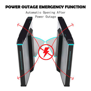 정부청사 교통혼잡지역의 내구재 플랩 배리어 개찰구 최적 가격 - Product Image 6