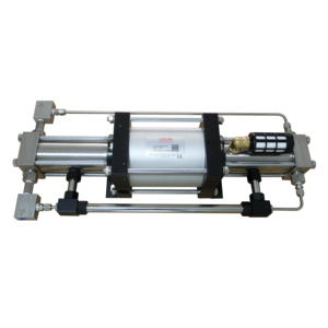 Bomba de Aire de Doble Acción USUN Modelo: SBD40 100-200 Bar, Ligera, para Recarga de Cilindros de Oxígeno - Product Image 3