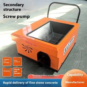 Kleine 220V Industrielle Strukturelle Säulenpumpe für Betonförderung, Feinaggregat-Mörtel und Bodenverlegung mit 1 Jahr Garantie - Product Image 4