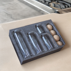 4 шт., Набор банок для специй с Пробковой Крышкой - Product Image 5