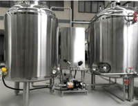 Réservoir de stockage et de refroidissement à agitateur en acier inoxydable 304/316L pour produits chimiques liquides et poudres détergents, fourni directement par l'usine LinkAsia