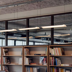 Nordic New Design Line <b>Chandelier</b> Dining Room Modern Metal Pendant <b>Light</b> Linear Lighting - Product Image 4