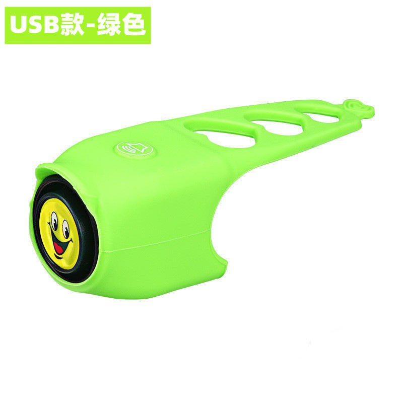 รุ่นชาร์จไฟได้ หน้ายิ้ม สีเขียว