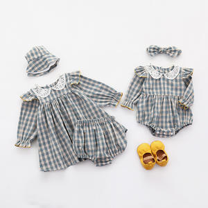 Set di Abbigliamento Estivo per <span class=keywords><strong>Neonati</strong></span> <span class=keywords><strong>Unisex</strong></span> in 100% Cotone, 2 Pezzi, Motivo Cartone Animato Antirughe per Feste di Compleanno - Product Image 5