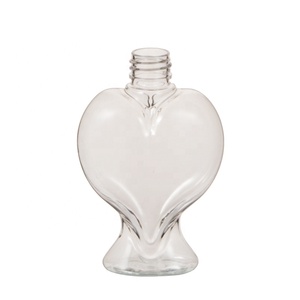 Chai Mỹ Phẩm Tinh Dầu Màu Cam Đỏ Hồng Trong Suốt Tùy Chỉnh 100Ml Bằng Nhựa Hình Trái Tim PET - Product Image 2