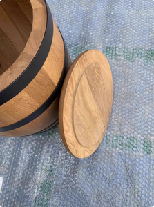 Baril <span class=keywords><strong>en</strong></span> chêne massif de 10 litres, ouverture sans couvercle, fabricant de <span class=keywords><strong>bois</strong></span> massif - Product Image 5