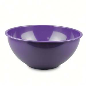 Nuevo Tazón para Mezclar Ensaladas de Melamina Clásico y Ecológico de USSE, Ideal para Regalos, Almacenar Sobras, Ensaladas de Frutas y Bocadillos - Product Image 1