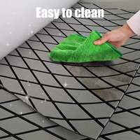 Tapis de sol de bateau résistant, en mousse, Marine, 1 pièce