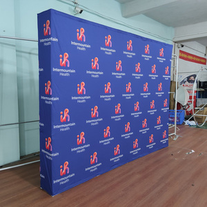 Portable Foldable <strong>Fabric</strong> Backdrop <strong>Pop</strong>-<strong>up</strong> Display Wall Exhibition Booth Stand For Trade Shows - Product Image 5