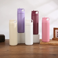 Offre Spéciale – Bouteille Isotherme Portable en Acier Inoxydable à Double Paroi 500 ml, Tasse à Café Personnalisable avec Logo, Idéale pour un Cadeau