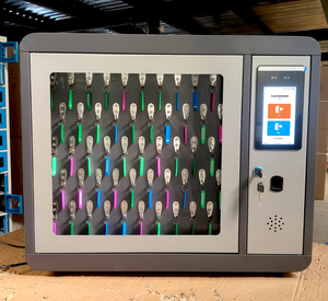 Armoire à clés intelligente en acier avec serrure électronique numérique murale pour la logistique des compagnies <span class=keywords><strong>de</strong></span> bus <span class=keywords><strong>Agent</strong></span> immobilier Coffre-fort à clés <span class=keywords><strong>de</strong></span> voiture - Product Image 2
