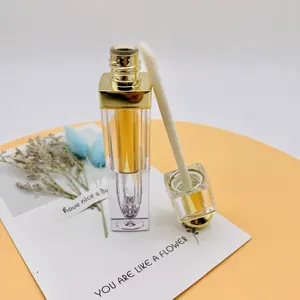 Wholesale High Quality Custom Gold Luxury Lip Gloss Tube Lipstick Tubes Cases