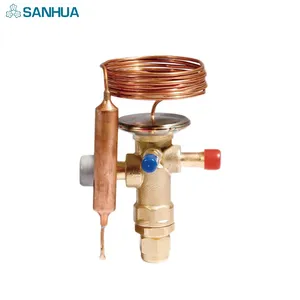 SANHUA Stainless Steel TXV Thermostactic Expansion Valve For Refrigeration And Heating Exchange