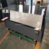 Feuille de verre miroir argenté ultra-transparent haute réflexion de 3 mm, 4 mm, 5 mm, 6 mm pour la décoration murale de salle de bain