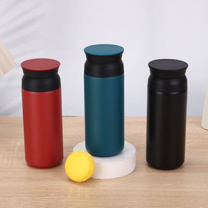 Reusable Stainless <b>Steel</b> <b>Bottle</b> 350ml 500ml Powder Coating Vacuum Insulated Narrow Mouth BPA Free Custom - Product Image 5