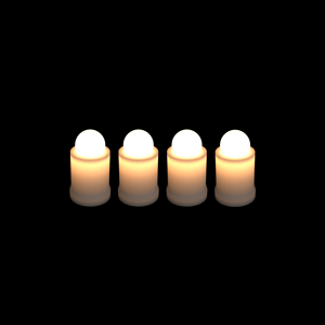 Luz LED con Forma de Vela MP04D Base & U - 2700K Blanco Cálido Suave IP68 Resistente al Agua Recargable Luz Ambiental - Product Image 5