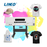 Imprimante DTF professionnelle LINKO B2B 24 pouces (60 cm) avec 4 têtes d'impression I3200 pour impression directe sur film pour t-shirts, encre pigmentée