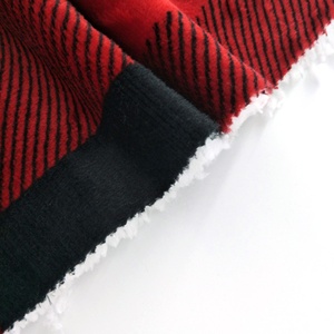 Tela de Franela y Felpa, Tejido Grueso de Sherpa <span class=keywords><strong>2026</strong></span>, Proveedor de Shaoxing, Tejido de Punto Estampado, Liso, 100% Poliéster, Tela Unida - Product Image 2