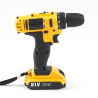 Perceuse visseuse sans fil 21V au lithium Batteries électriques Perceuse sans fil Perceuse à percussion sans brosse