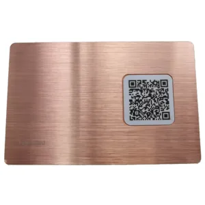 인기있는 NFC216 명함 비접촉식 RFID 스마트 금속 카드