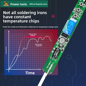 Soldador eléctrico inteligente Power Lion, temperatura ajustable para reparación doméstica y <span class=keywords><strong>soldadura</strong></span>, pluma de <span class=keywords><strong>soldadura</strong></span> eléctrica - Product Image 4