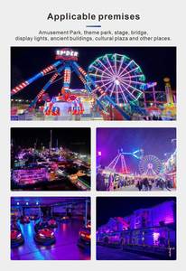 Iluminación de inundación halógena <span class=keywords><strong>LED</strong></span> Rgb de 400 vatios para exteriores de alta calidad Aglare - Product Image 6