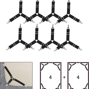 Set di biancheria da letto regolabile antiscivolo per trapunta copridivano copertura per divano con fibbia per fabbrica diretta in lana per tenda - Product Image 4