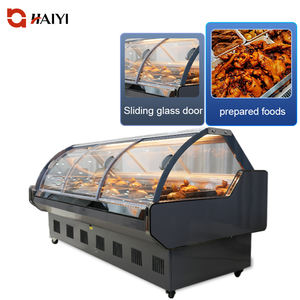 Vitrine réfrigérée pour viande, taille personnalisée, refroidissement direct, vitrine de boucher, comptoir à viande pour boucherie - Product Image 1