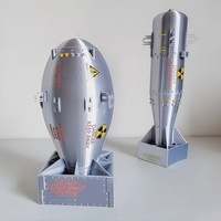 Modelo a Escala 1:20 del Tanque Little Boy, Réplica Exacta de la Segunda Guerra Mundial, para Coleccionistas, Decoración, Regalo