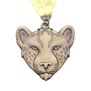 First-class Quality science 3d tiger medal final