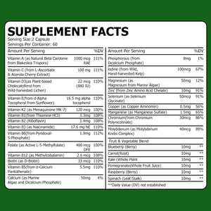 Cápsulas de Multivitaminas y Minerales Más Vendidas con Vitamina C, Energía, Salud del Corazón y Cerebro, Fuerza Ósea, Función Muscular - Product Image 2
