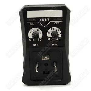 Ip65 Din43650a Magneetventiel Auto Tijdregeling Elektronische Digitale Cyclische Timer Voor Luchtcompressor Water Automatische Afvoerklep