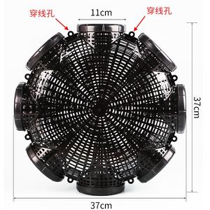 Red de Pesca Reforzada de Plástico Duradero, Trampa para Peces, para Anguila, Pez Gourita, Pesca en Ríos y Lagos, Red Resistente para Capturar Depredadores - Product Image 1